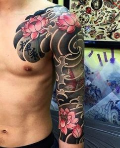 spalla tatuaggio giapponese